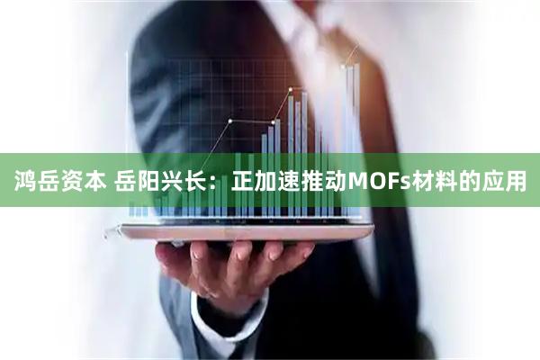 鸿岳资本 岳阳兴长：正加速推动MOFs材料的应用
